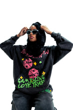 Load image into Gallery viewer, (Black) Gambling Love Trap Sweatsuit

