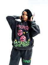 Load image into Gallery viewer, (Black) Gambling Love Trap Sweatsuit

